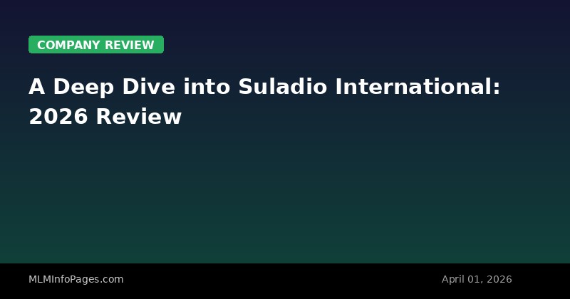 A Deep Dive into Suladio International: 2026 Review