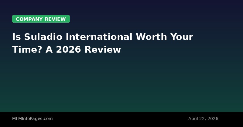 Is Suladio International Worth Your Time? A 2026 Review